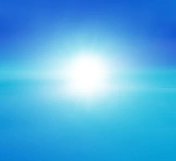 Blauer abstrakter Hintergrund mit weißem Flecklicht — Stockfoto
