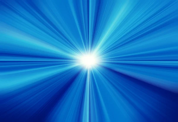 lens flare ile mavi gökyüzü güneş