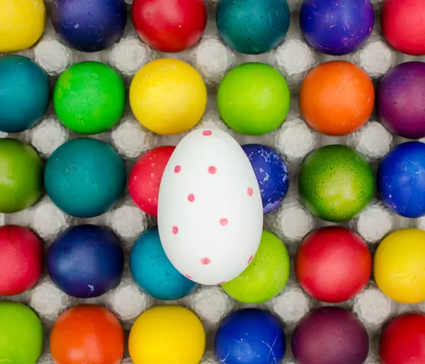 Colorful Painted Easter eggs — Stock Photo, Image