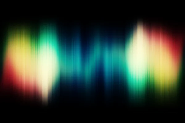 Abstract rainbow colors on a black background — Stock Photo, Image