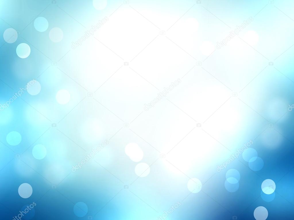 Lights On Blue Background