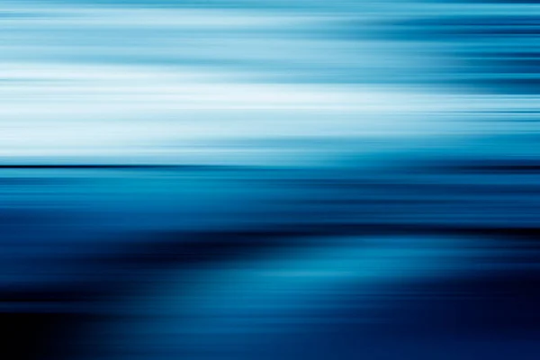 Acceleration speed motion on night road. Light and stripes moving fast over dark background. Abstract blue Illustration.