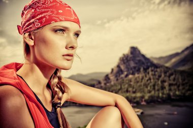 tepe üzerinde hayal