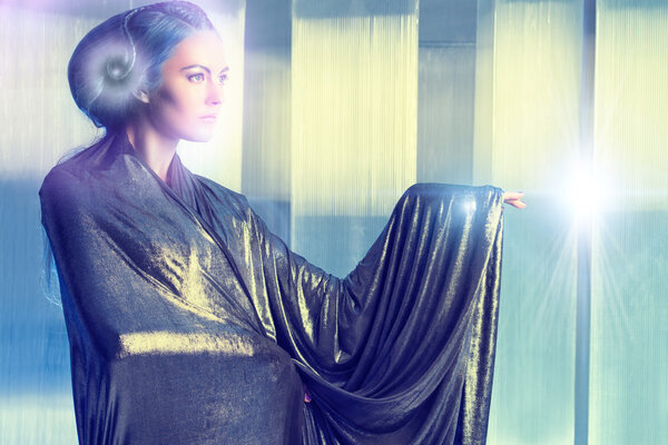 металлический стиль
