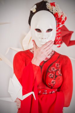 maske kadın