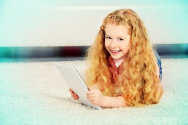çocuk ile ipad