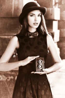 eski fotoğraf makinesi
