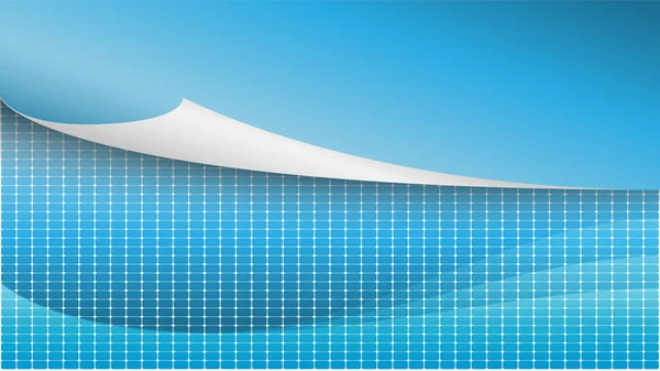 Modelo de canto de papel ondulado usado para web — Fotografia de Stock