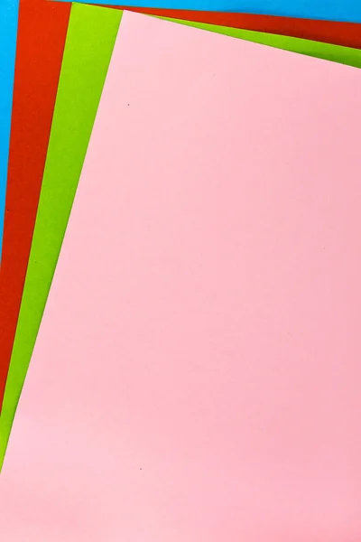 Colorful paper used for background — Stock Photo, Image