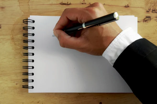 Abstrakte Handschrift auf Papier. — Stockfoto