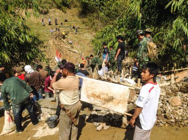 Bambu weir Kraliyet geliştirme projeleri