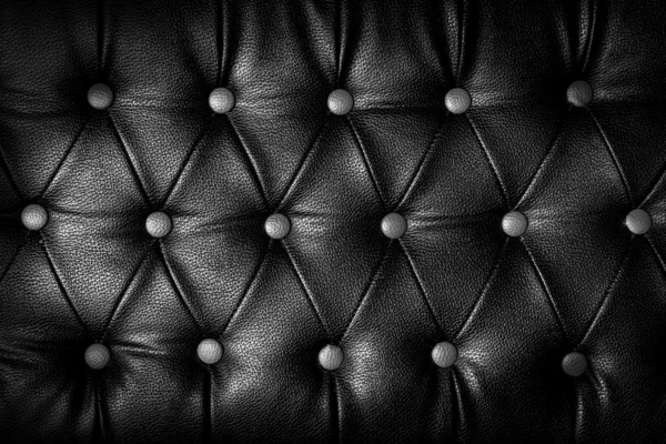 Abstract black Leather against dots background — Stock Photo, Image