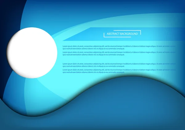 soyut şablonu veya web için kullanılan mavi zemin üzerine beyaz bir çerçeve