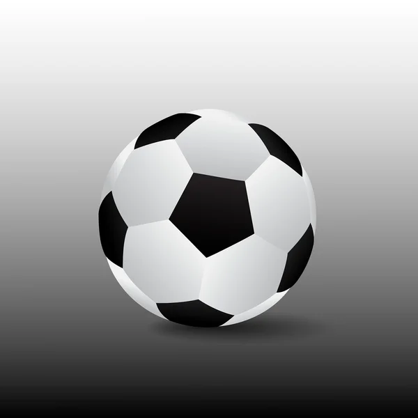 Voetbal isolated.vector eps10 — Stockvector