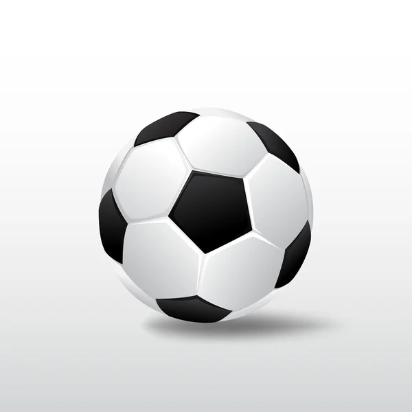 Soccer isolé.Vecteur EPS10 — Image vectorielle