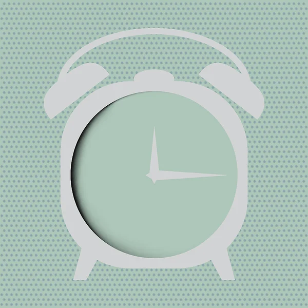 Icono del reloj sobre fondo abstracto. ilustración vectorial EPS10 — Archivo Imágenes Vectoriales