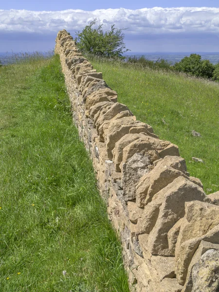 Pared de piedra seca — Foto de Stock