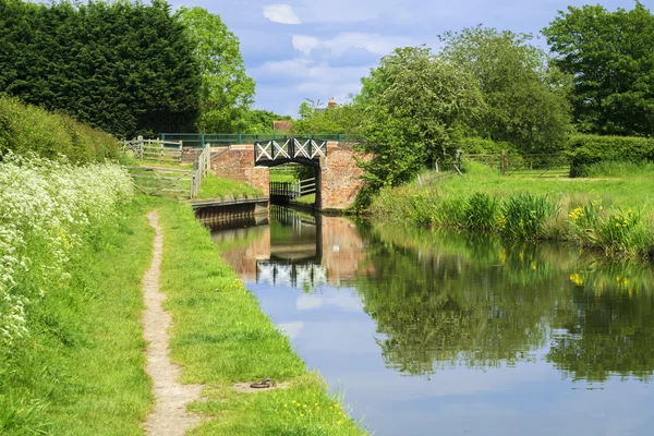 Canal bridge — Stock Photo, Image