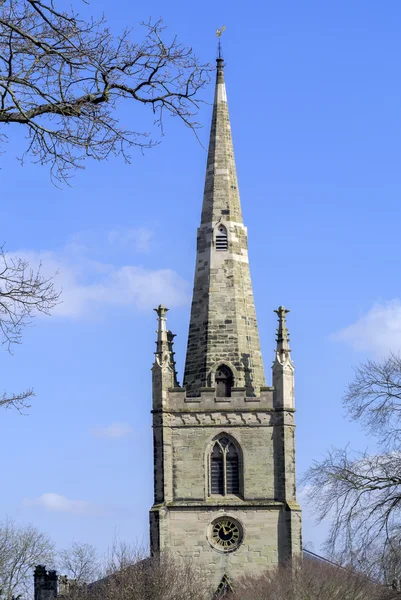 St nicolas church i warwick. — Stockfoto
