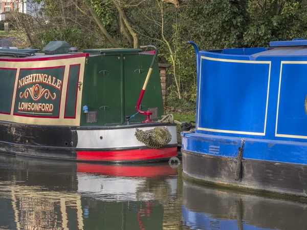 Kanalen worcester och birmingham — Stockfoto