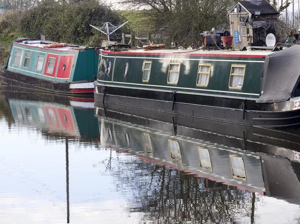 Kanalen worcester och birmingham — Stockfoto