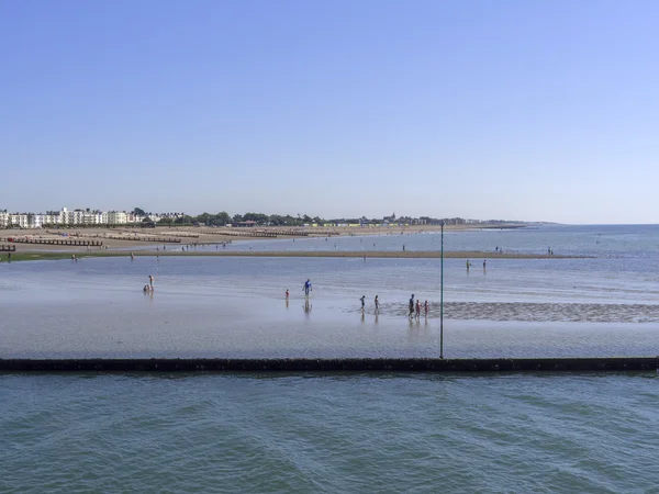 Holiday resort of Littlehampton in West Sussex — Stock Photo, Image