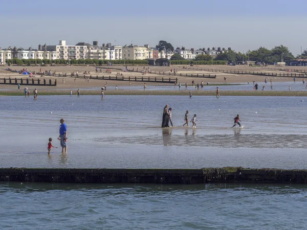 Resort de vacaciones de Littlehampton en West Sussex — Foto de Stock