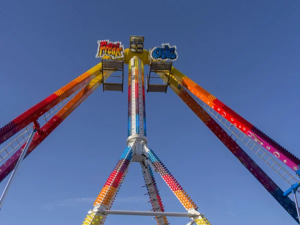 Attraction in Funfair, Stourport-on-Severn Stock Image