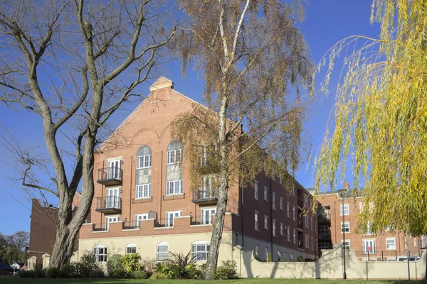 Converted old buildings — Stock Photo, Image