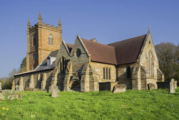 Uma igreja paroquial - igreja de Inglaterra — Fotografia de Stock