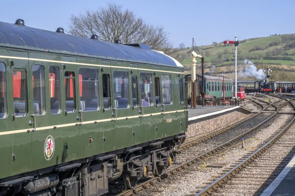 Gloucestershire dan Warwickshire Heritage Steam Railway — Stok Foto