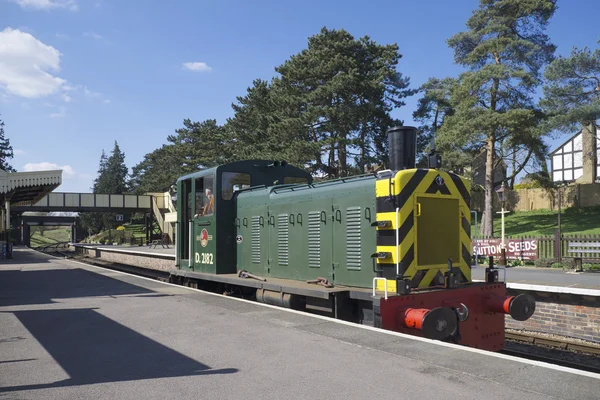 Gloucestershire en warwickshire erfgoed stoomtrein — Stockfoto