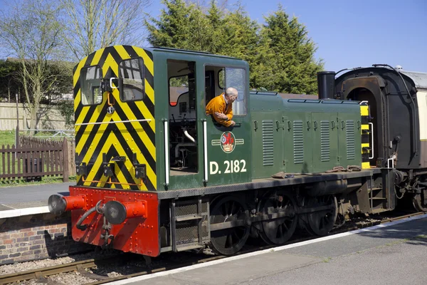 Gloucestershire dan Warwickshire Heritage Steam Railway — Stok Foto
