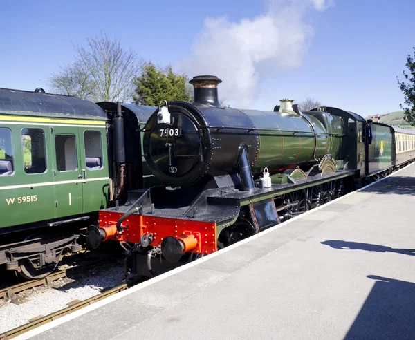 Gloucestershire and Warwickshire Heritage Steam Railway — Stock Photo, Image