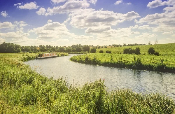 Essex River Stort perto de Harlow — Fotografia de Stock