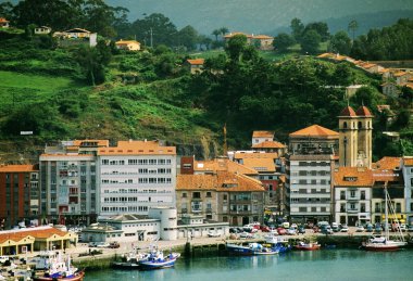 panoramik ribadasella İspanya görüntülemek