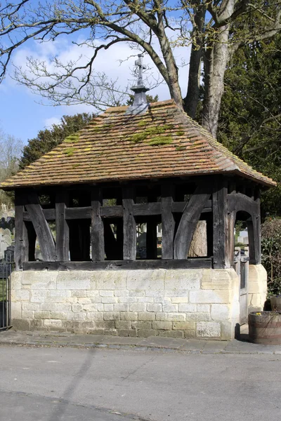 Eingang zum alten Friedhof, England — Stockfoto