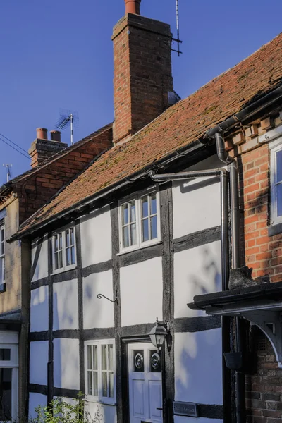 Timbered cottage tanworth in arden near stratford upon avon the midlands warwickshire england uk — Stock Photo, Image