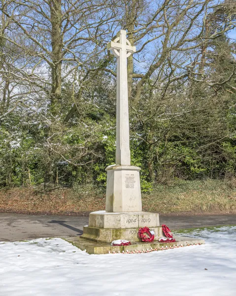 Soldatenfriedhof aus dem Zweiten Weltkrieg — Stockfoto