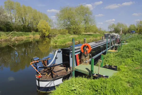 Stratford-upon-avon canal lapworth vol de serrures warwickshire des midlands en Angleterre — Photo