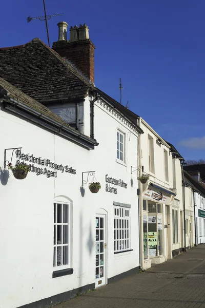 Englandstraße. traditionelles Gebäude — Stockfoto