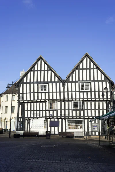 Timbered cottage tanworth in arden near stratford upon avon the midlands warwickshire england uk — Stock Photo, Image