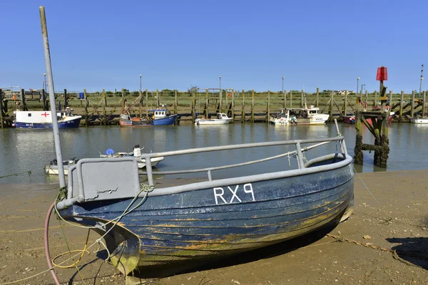 Bateaux sur la plage . — Photo