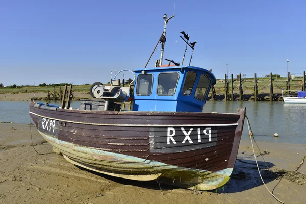 Bateaux sur la plage . — Photo