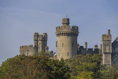 Orta Çağ İngiliz arundel Kalesi