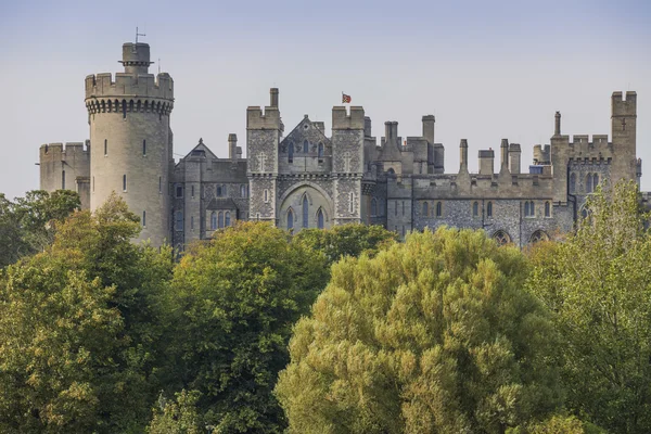 Středověké anglické arundel castle — Stock fotografie