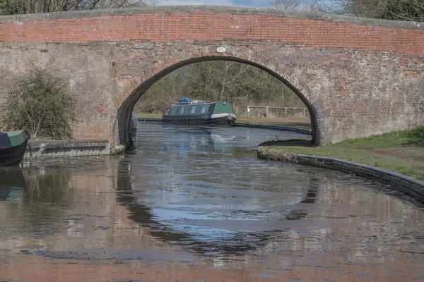 Kanalen i Birmingham — Stockfoto