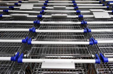 Alışveriş arabası süpermarket sepeti