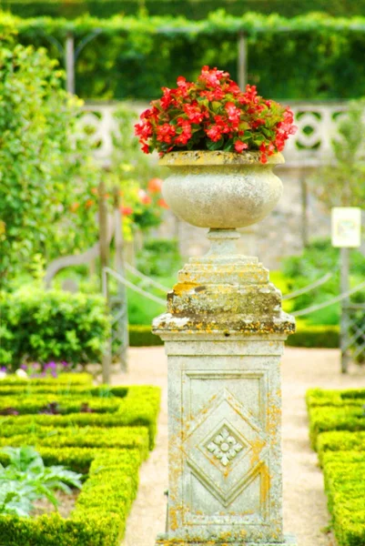 Het Chteau Villandry Een Landhuis Villandry Het Departement Indre Loire — Stockfoto