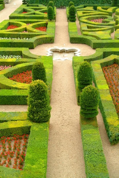 Het Chteau Villandry Een Landhuis Villandry Het Departement Indre Loire — Stockfoto